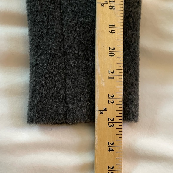 XS Sam Edelman Classic Grey Wool Trench Coat Single Breasted NWT-New! - Picture 11 of 14